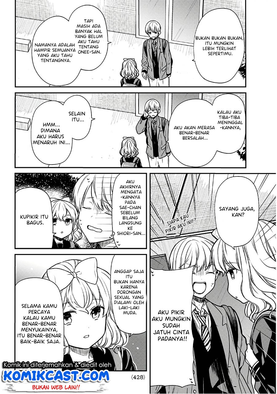 Danshi Koukousei wo Yashinaitai Onee-san no Hanashi Chapter 98 Bahasa Indonesia